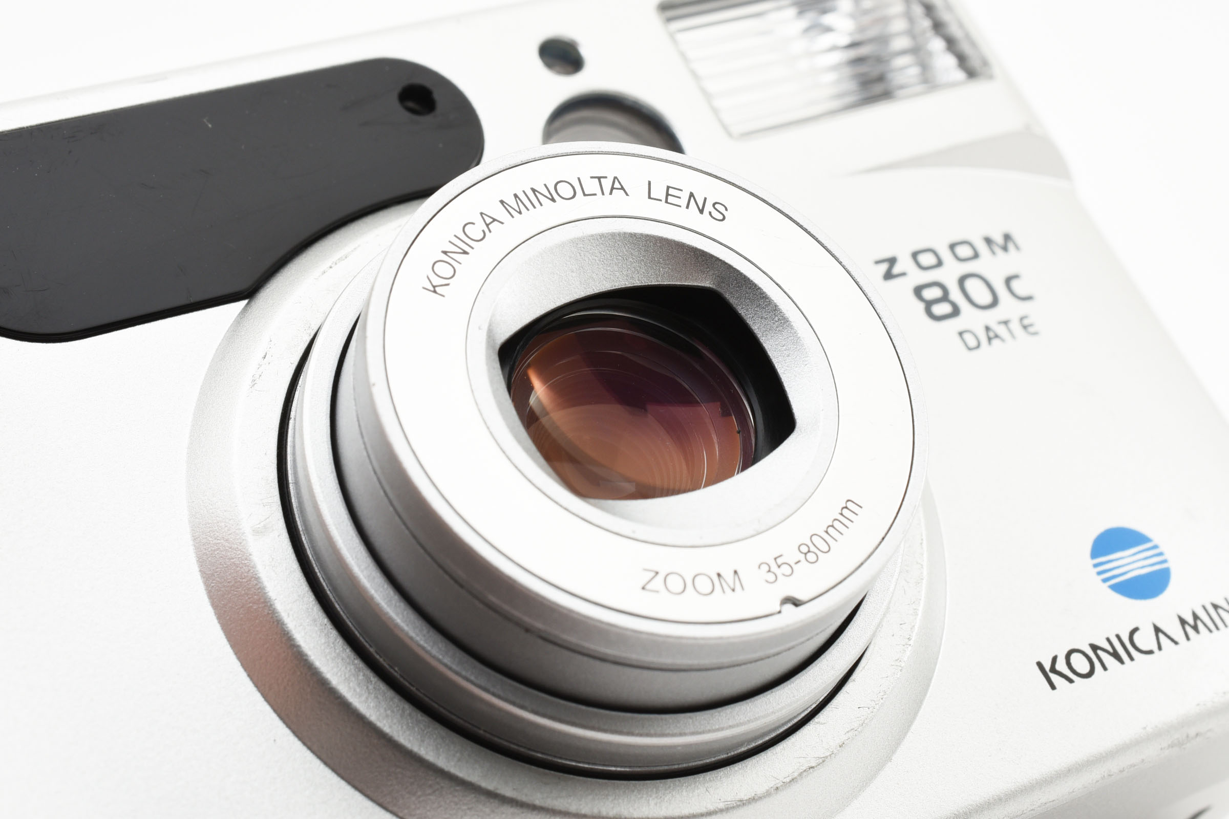 Tested,Near Mint] KONICA MINOLTA ZOOM 80c DATE Silver Point